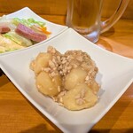 はな花 - じゃがいも肉そぼろ餡掛け