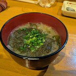 はな花 - もずくお味噌汁
