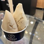 プレマルシェ・ジェラテリア - コスタリカパイナップル＆和歌山桃源郷の桃