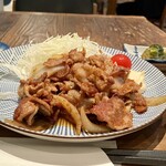 ARK HiLLS CAFE - 豚の生姜焼き定食1,450円