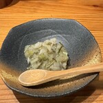 楽土 - つぶ貝わさび和え