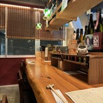 楽土 - カウンター席