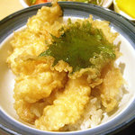 手打ち蕎麦・うどん 彩め - 「小海老天丼セット」小海老天丼