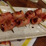 口福屋 - 串物、単品。トマトのベーコン巻