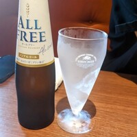 焼肉ぽんが 田町店 - サントリーノンアルコールビール♪グラスはキリン・・・