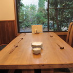 食堂ペスカバ - テーブルの様子