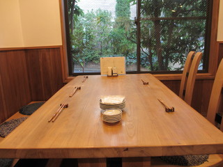 Shokudou Pesukaba - テーブルの様子