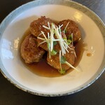 ふじ井 - 柔らかい!!豆腐ハンバーグ✧︎*。 照り焼きのタレが 美味しい〜·͜· ︎︎ᰔᩚ