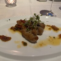 アンシャンテ - リードヴォーのムニエル　筍のパリグール風