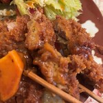 西洋亭 - ロースカツ断面