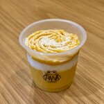 わくわく広場 - 料理写真:かぼちゃプリン（税抜241円）