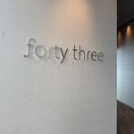 forty three - 