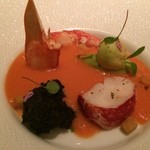 Epicure - ブルーオマール海老　トマトのジュとオリーブオイル