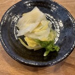 らーめん 八芯 - 漬物