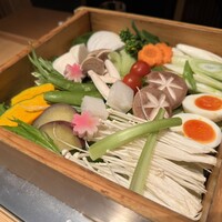 鹿児島華蓮 銀座店 - 追加注文の野菜のせいろ(2人前)