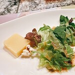 シカン - 料理写真:ポップコーンと珍しいコーンのお豆腐