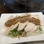 いか玉屋プラスアルファー - メニュー名　忘れた。　バンバンジーでええんかな？