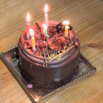 炭火焼肉いちゃりば兄弟 - バースデーデーケーキ