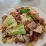 宝明楼 - 回鍋肉､キャベツの炒め加減が素晴らしい！