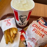 ケンタッキーフライドチキン - 料理写真:チキンフィレバーガーセット