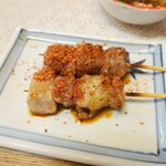 もつ焼き 芝浦 - かしらとハラミ