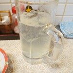 もつ焼き 芝浦 - レモンサワー