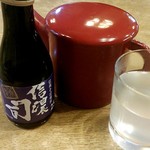 そば処 湧水 - そば焼酎(一合)蕎麦湯割り600円