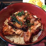 北地蔵 - 北地蔵　きじ焼き丼アップ　2014年9月