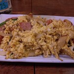 千萬 - シャウエッセン炒め