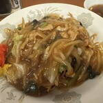 幸楽 - かた焼きそば 900円