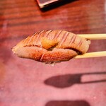 すし哲 - イワシ炙り寿司！脂乗り良き