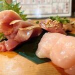 焼き鳥とおつまみ 佐藤 - ３種盛り♪