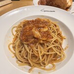 カプリチョーザ - 【大創業祭】
      ✅トマトとニンニクスパゲッティ¥1.280→¥640
      ✅チーズ入ライスコロッケ¥960
      　※キャッシュレス決済可