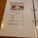 モンドール - メニュー