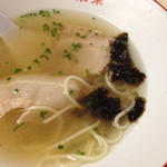 来来 - 14年9月。ちょっと解した板海苔。