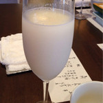 宇豆基野 - 豆乳とぶどうジュース