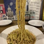 ワインの森 - 担々麺上げ！