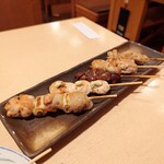 男はつらい - 2025年７月　焼鳥盛り合わせ