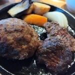 窯焼きバーグ 五十八 - 窯焼きスタンダードハンバーグ＆牛ハラミステーキ