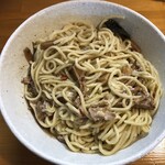 麺屋 永太 - 混ぜ合わせた状態