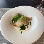 大和四季旬菜 白雲庵 - スズキとカジキマグロのポワレ