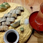 酒肴商店 アジト - ウナギの白焼き