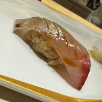 名古屋 栄 栞庵 鮨 やましろ - 縞鯵