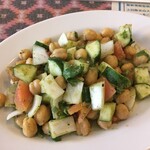 インド料理 パリワル - チャナサラダ(¥540)