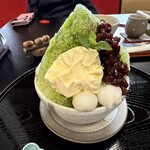 本福寺 寺カフェ - 宇治抹茶金時