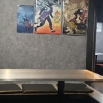 有頂天 - 店内の絵　ドラゴンボール？？