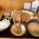 とんかつ しお田 - たっぷりロースカツ御膳→2900円