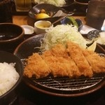とんかつ 大吉 - ロースカツ定食 950円