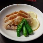 めだかタンタン - 蒸し鶏の冷菜