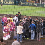 阪神甲子園球場 - ヒーローインタビュー